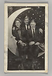 [Paper Moon Studio Portrait], Unknown (American), Gelatin silver print
