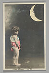 [Paper Moon Studio Portrait], Unknown (American), Gelatin silver print