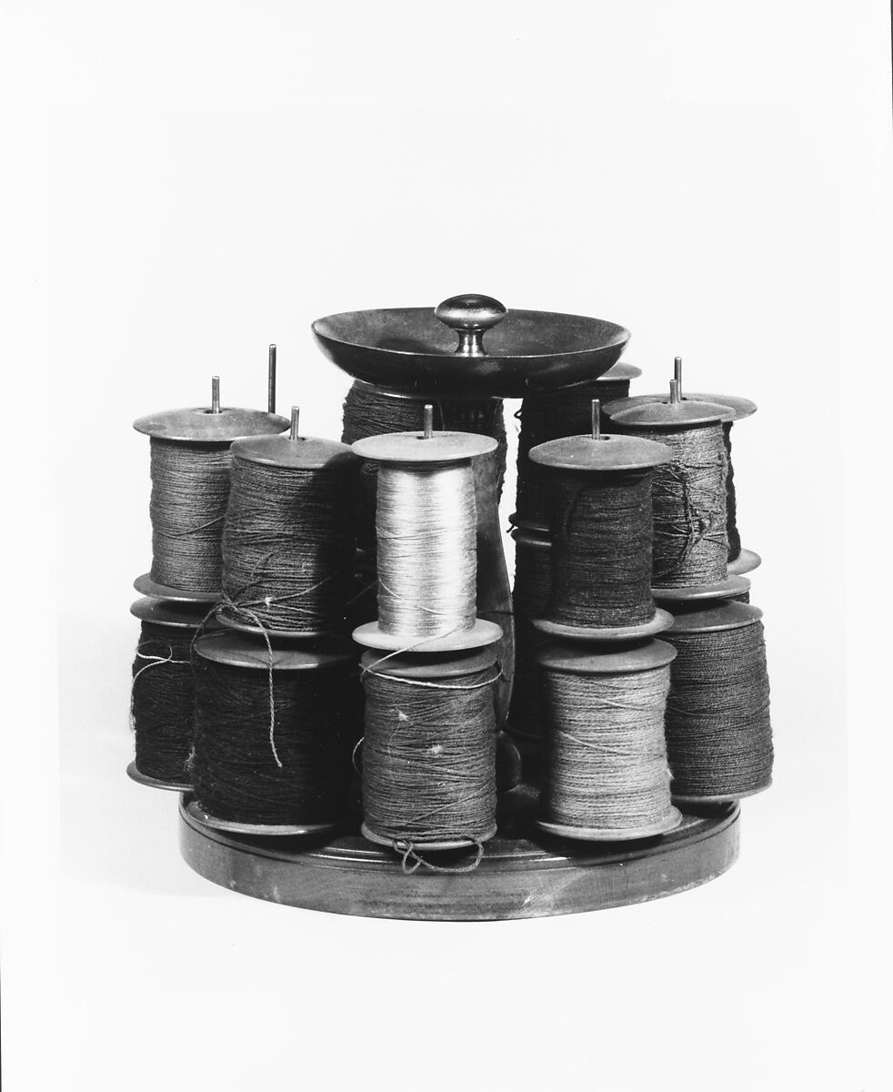 Spool Stand, United Society of Believers in Christ’s Second Appearing (“Shakers”) (American, active ca. 1750–present), Maple, iron, American, Shaker