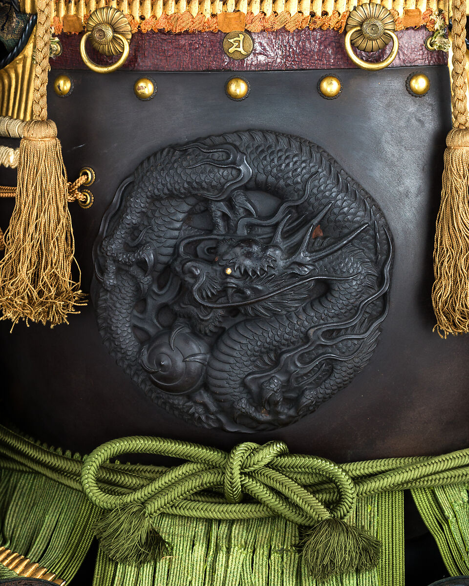 Armor (<i>Nimaidō Gusoku</i>), Armor inscribed Myōchin Muneakira (Japanese, Edo period, 1673–1745), Iron, copper, copper-gold alloy (<i>shakudō</i>), gold, silver, horn, leather, silk, Japanese