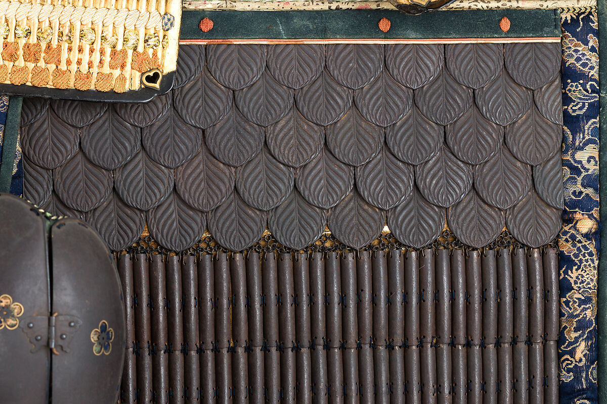 Armor (<i>Nimaidō Gusoku</i>), Armor inscribed Myōchin Muneakira (Japanese, Edo period, 1673–1745), Iron, copper, copper-gold alloy (<i>shakudō</i>), gold, silver, horn, leather, silk, Japanese