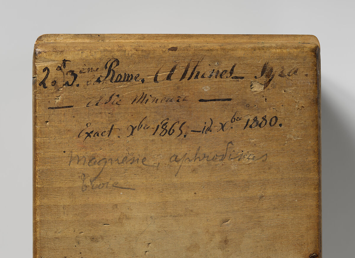 [Daguerreotype Plate Box], Unknown (French), Linden wood, plated iron, iron-gall ink