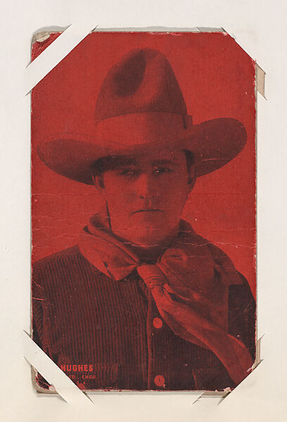 Roy Hughes from Western Stars or Scenes Exhibit Cards series (W412), Exhibit Supply Company, Commercial color photolithograph 