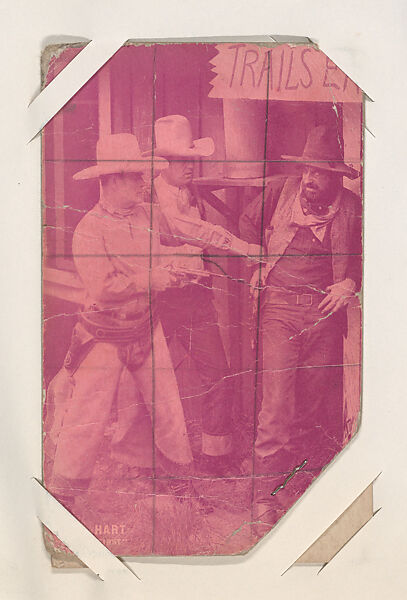 Neal Hart from Western Stars or Scenes Exhibit Cards series (W412), Exhibit Supply Company, Commercial color photolithograph 
