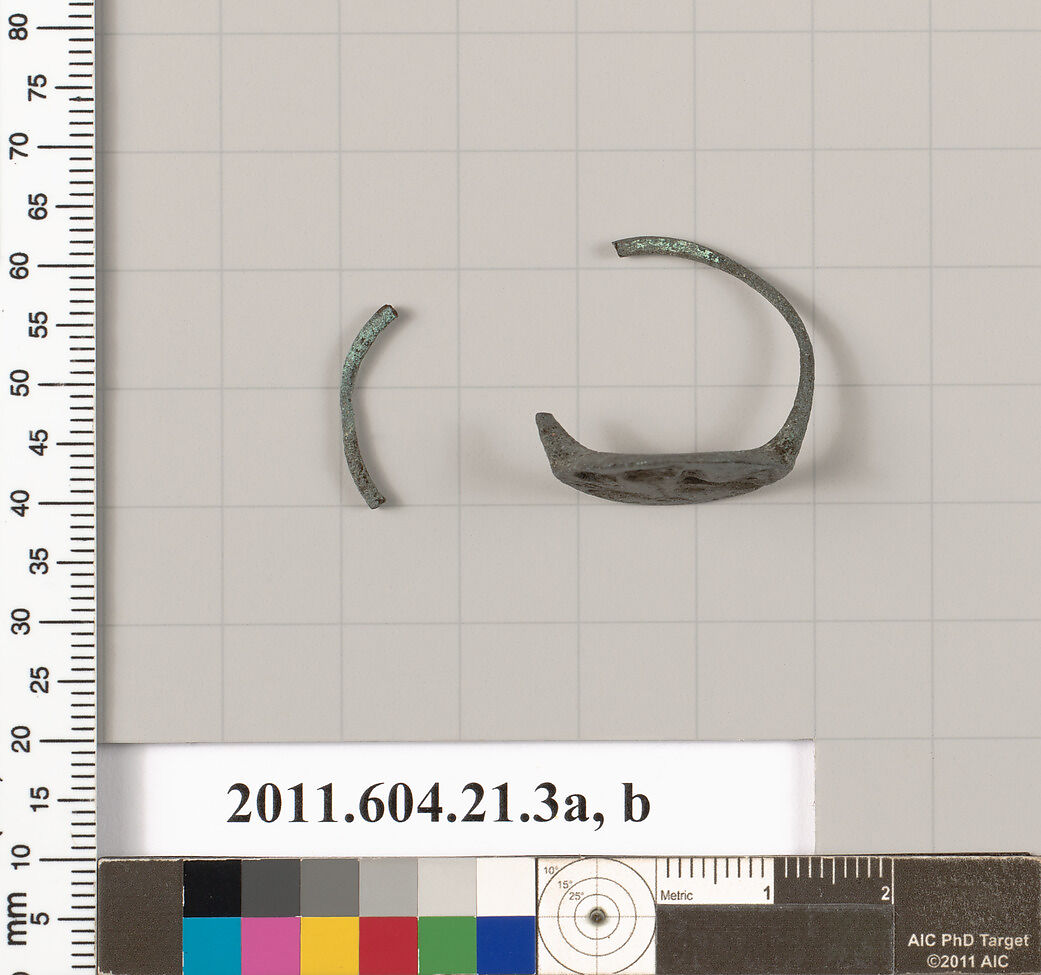 Bronze ring fragments, Bronze