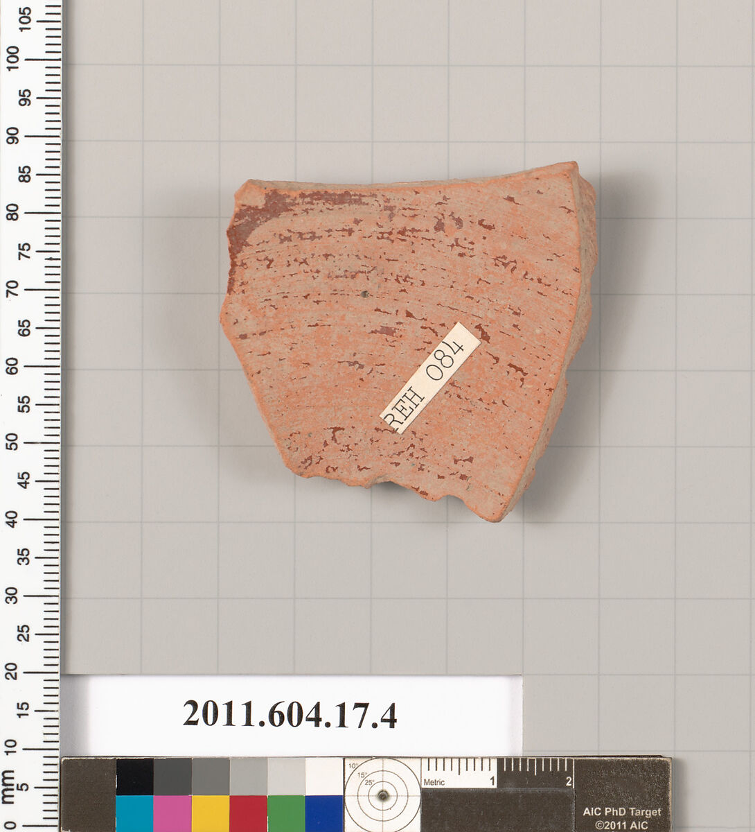 Terracotta rim fragment of a bowl?, Terracotta, Roman?