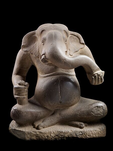 Ganesha, Sandstone, Southern Cambodia 