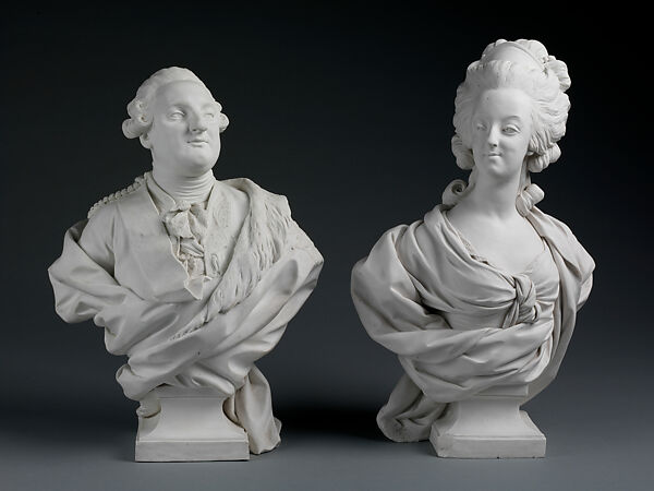 Louis XVI and Marie Antoinette, Sèvres Manufactory (French, 1740–present), Soft-paste biscuit porcelain, French 