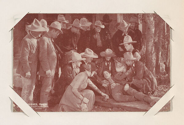 Lloyd Hughes, Ranger from Western Stars or Scenes Exhibit Cards series (W412), Exhibit Supply Company, Commercial color photolithograph 