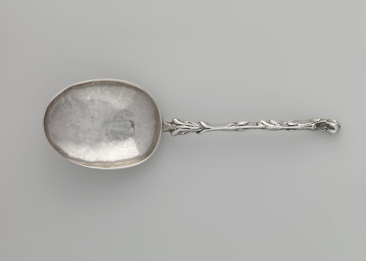 Spoon, Jurian Blanck Jr. (baptized 1645–ca. 1714/15), Silver, American 