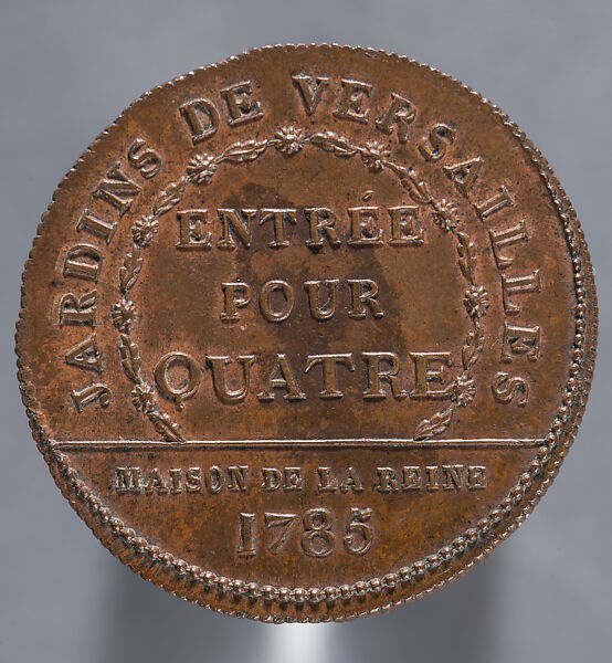 Three Tokens, Bronze, French