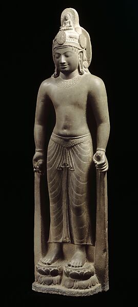 Bodhisattva Avalokiteshvara, Sandstone, Southern Vietnam 