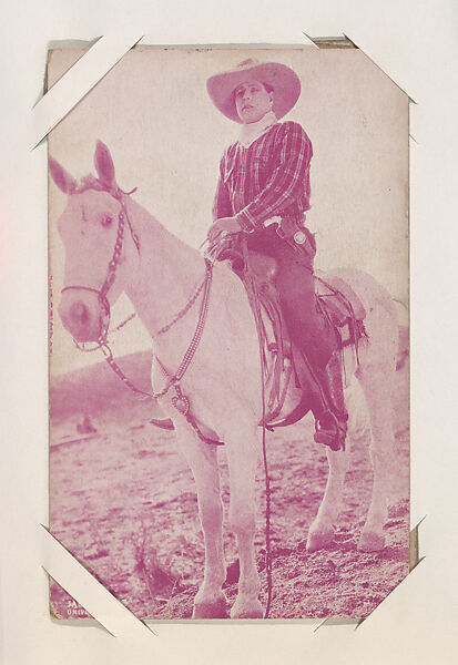 Jack Hoxie from Western Stars or Scenes Exhibit Cards series (W412), Commercial color photolithograph 
