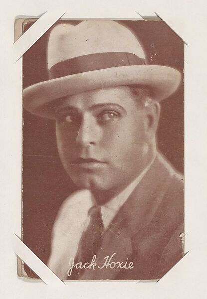 Jack Hoxie from Western Stars or Scenes Exhibit Cards series (W412), Commercial color photolithograph 