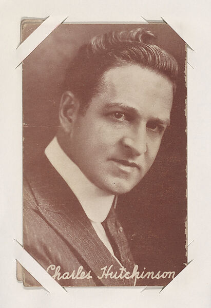 Charles Hutchinson from Movie Stars Exhibit Cards series (W401), Commercial color photolithograph 