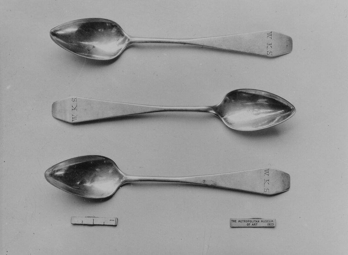 Spoon, T. P. Drown (1782–ca. 1850), Silver, American 