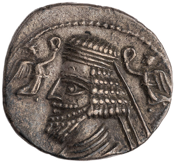 Drachm of Phraates V and Musa, Silver