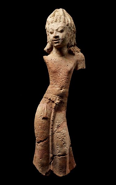 Bodhisattva, Terracotta, Western Thailand 