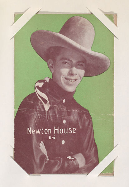Newton House from Western Stars or Scenes Exhibit Cards series (W412), Commercial color photolithograph 