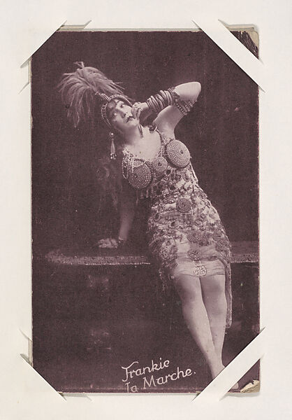 Frankie La Marche from Actress series (W423), Commercial photolithograph 