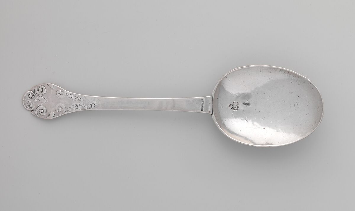 Spoon, Jeremiah Dummer  American, Silver, American