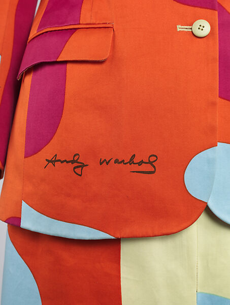 Suit, Stephen Sprouse (American, 1953–2004), cotton, acetate, American