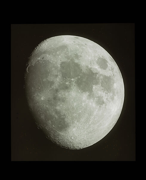 Transparency of the Moon from Negatives Made at the Lick Observatory, Mount Hamilton, California, Lick Observatory (American, founded 1888), Gelatin silver transparency on glass 