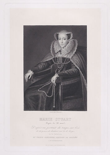 Marie Stuarte, agée de 38 ans