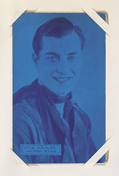 Rex Lease from Western Stars or Scenes Exhibit Cards series (W412), Commercial color photolithograph 