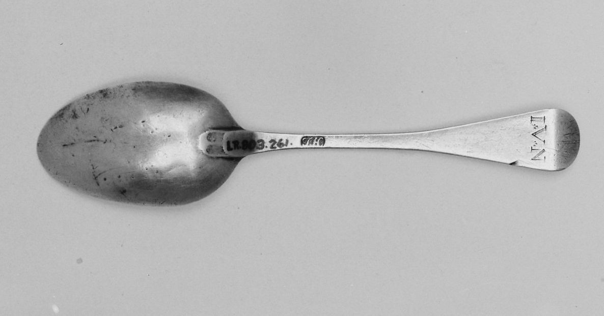 Spoon, Thomas Hamersley (1727–1781), Silver, American 