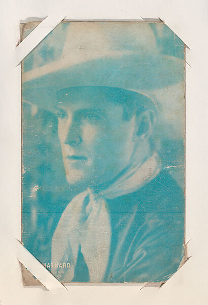 Ken Maynard from Western Stars or Scenes Exhibit Cards series (W412), Exhibit Supply Company, Commercial color photolithograph 