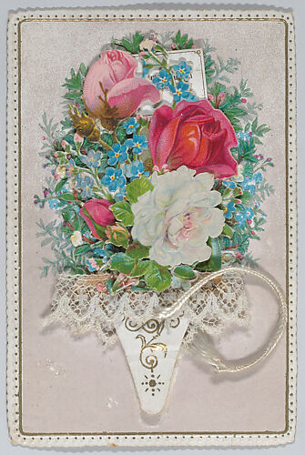 Valentine - Name Day Celebration - bouquet with tassel