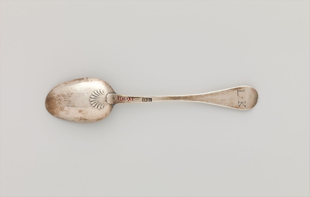 Spoon, Daniel Henchman (1730–1775), Silver, American