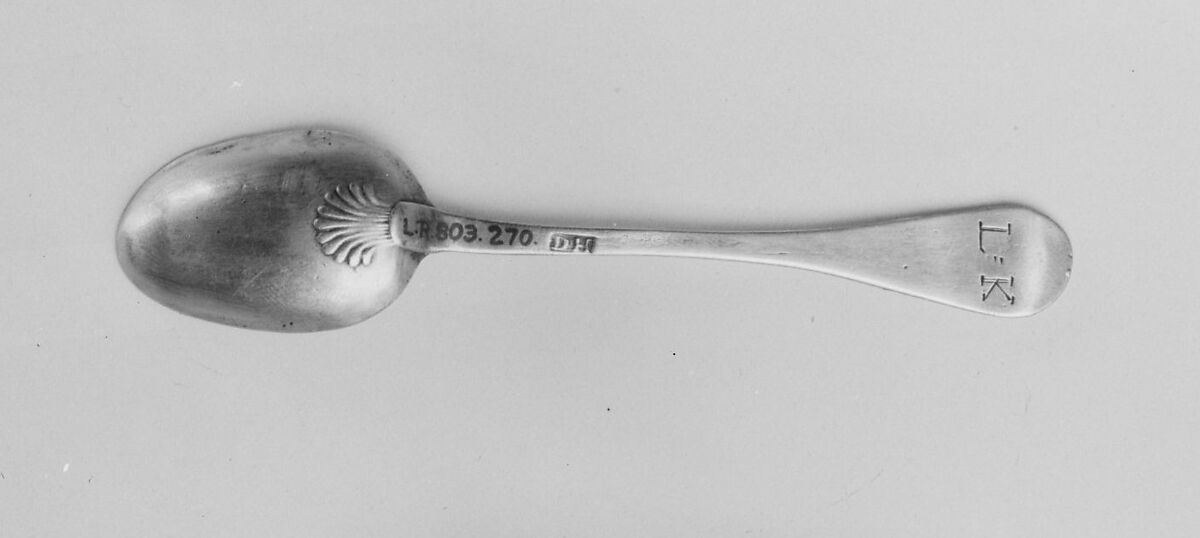 Spoon, Daniel Henchman (1730–1775), Silver, American 