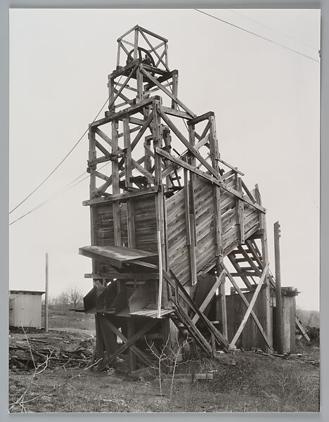 Coal Tipples, Pennsylvania, United States, Bernd and Hilla Becher (German, active 1959–2007), Gelatin silver prints