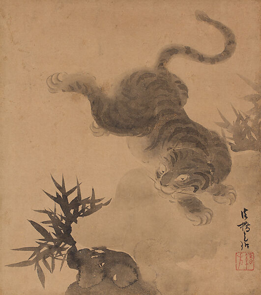 Pair of Painting Albums, Ogata Kōrin (Japanese, 1658–1716), Pair of painting albums, each with six leaves; ink and color on paper, Japan 