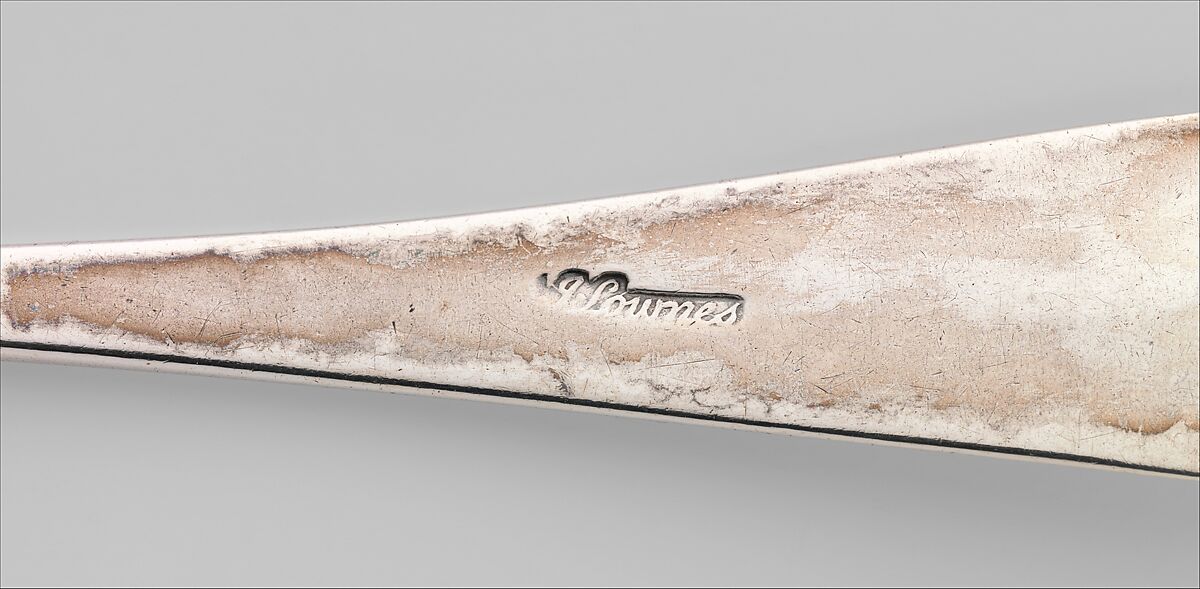 Spoon, Joseph Lownes (1758–1820), Silver, American