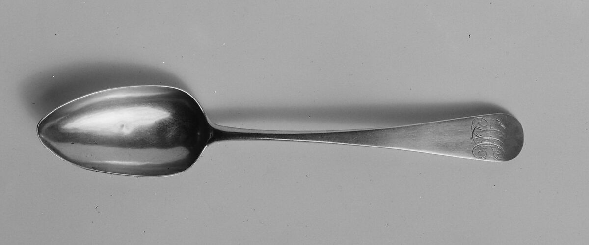 Spoon, Joseph Lownes (1758–1820), Silver, American