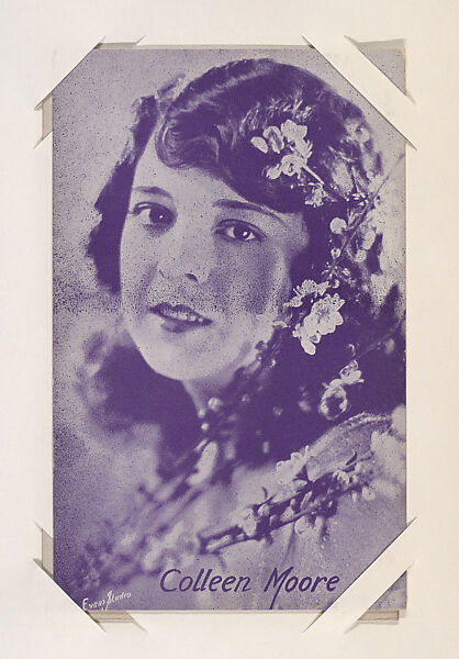 Colleen Moore from Movie Stars Exhibit Cards series (W401), Commercial color photolithograph 