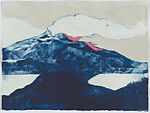 A Volcano Pilgrim in Exchange for Fire, Serena Perrone (American, born 1979), Suite of 20 drypoint, gouache monotype, silkscreen and
letterpress with colophon in a linen portfolio box