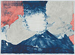A Volcano Pilgrim in Exchange for Fire, Serena Perrone (American, born 1979), Suite of 20 drypoint, gouache monotype, silkscreen and
letterpress with colophon in a linen portfolio box