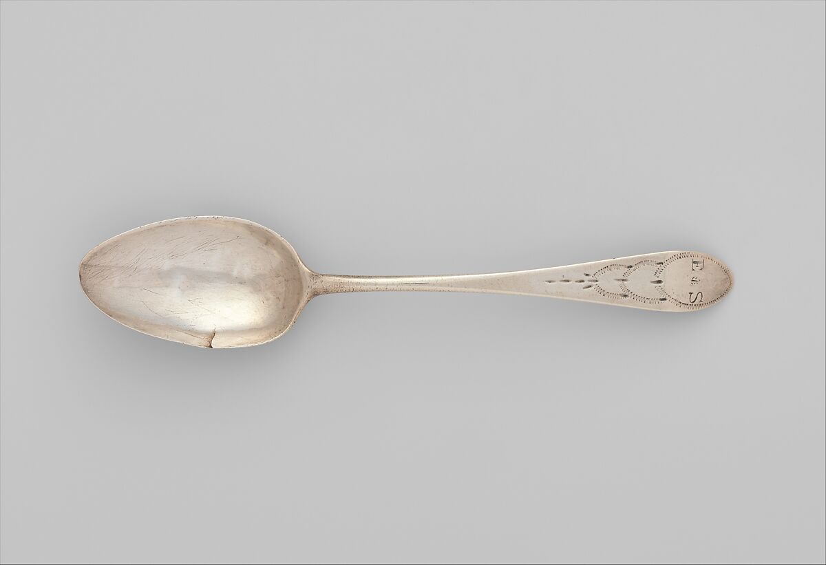 Spoon, Joseph Moulton (1744–1816), Silver, American