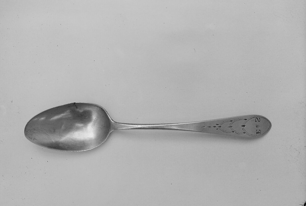 Spoon, Joseph Moulton (1744–1816), Silver, American 