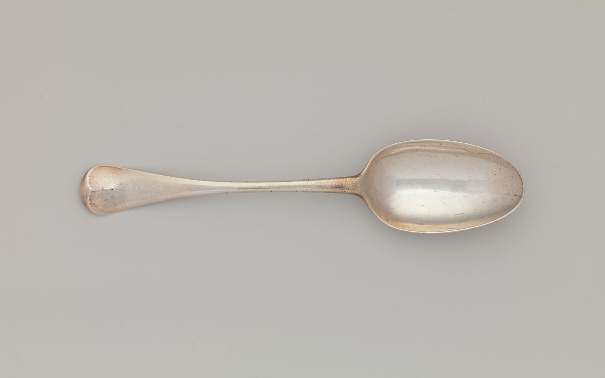 Spoon, Myer Myers (1723–1795), Silver, American 