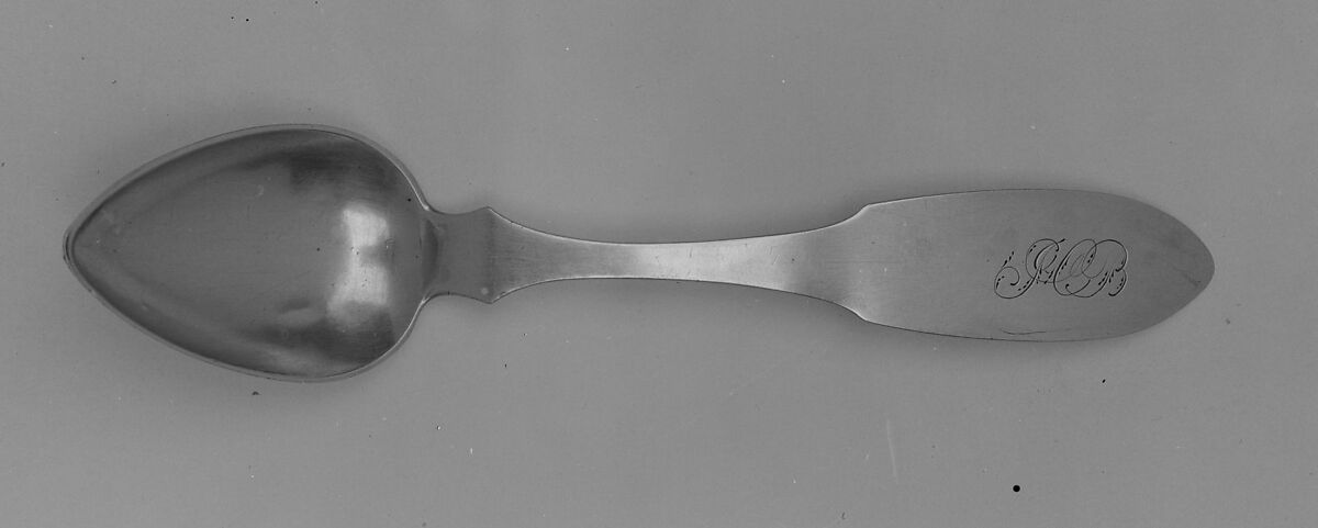 Spoon, John Peabody (1756–1822), Silver, American 