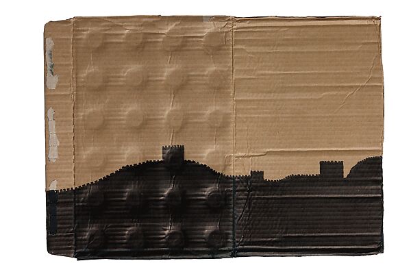Beautiful Dream 3, Duan Jianyu (Chinese, born 1970), Ink on cardboard, China 
