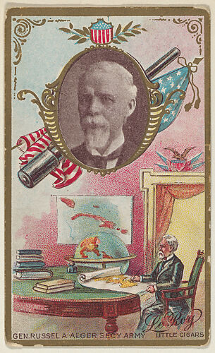 General Russell A. Alger, Secretary of the Army, from the 