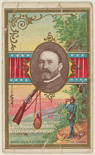Brigadier General Frederick D. Grant, U.S. Volunteers, from the 