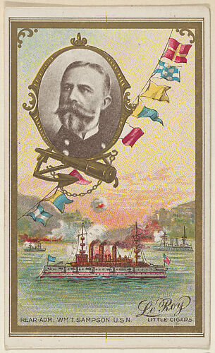 Rear Admiral William T. Sampson, U.S. Navy, from the 