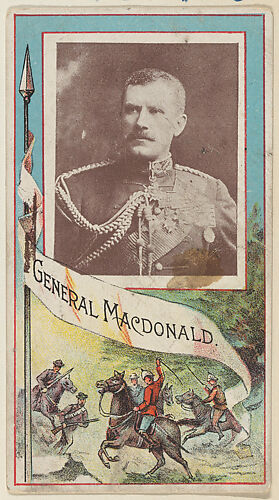 General MacDonald, from the 